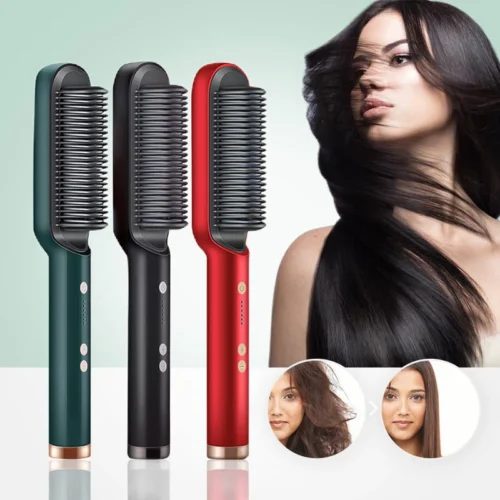 Lisseur à cheveux chauffant, fer à friser