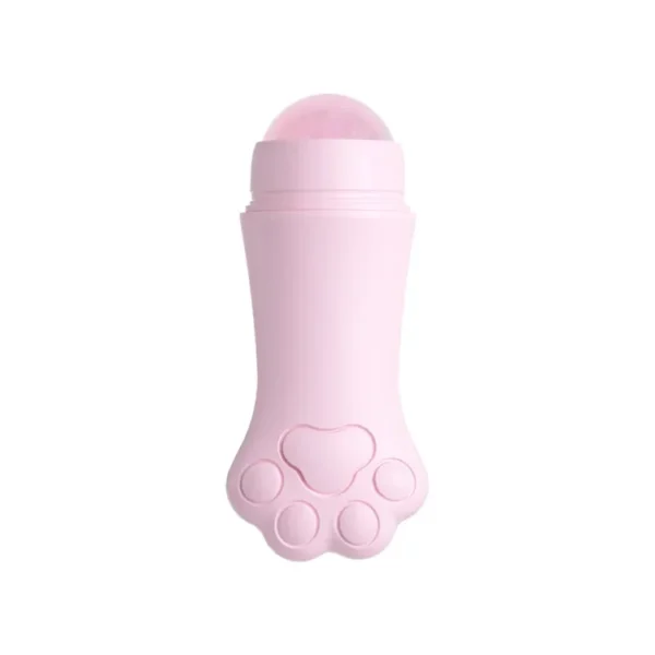 Rouleau nettoyant les pores du visage en quartz rose