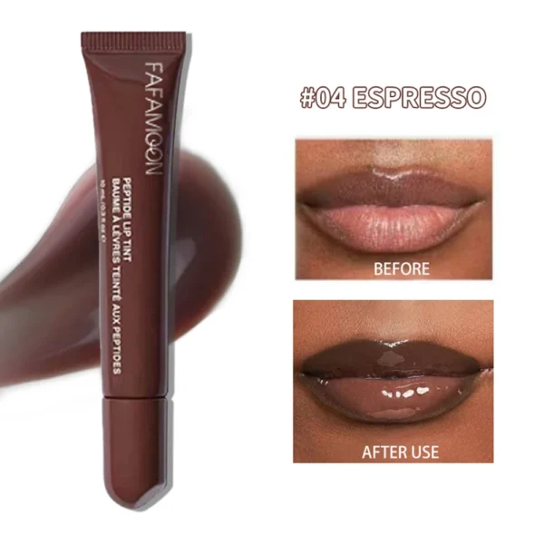 Gloss rouge à lèvres hydratant transparent