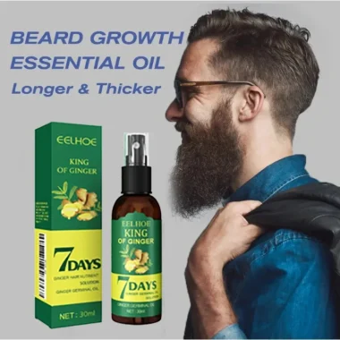 Cette huile essentielle de croissance de cheveux