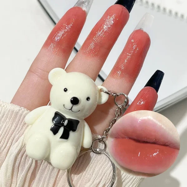 Gloss longue tenue waterproof mat naturel