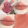 Porte-clés ours mignon, gloss à lèvres