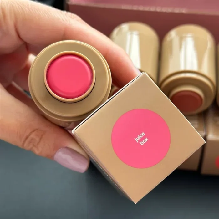 Sd8593e0e5cff4777be8b15de6021eadf0.webp Baume à lèvres portable, blush et maquillage.