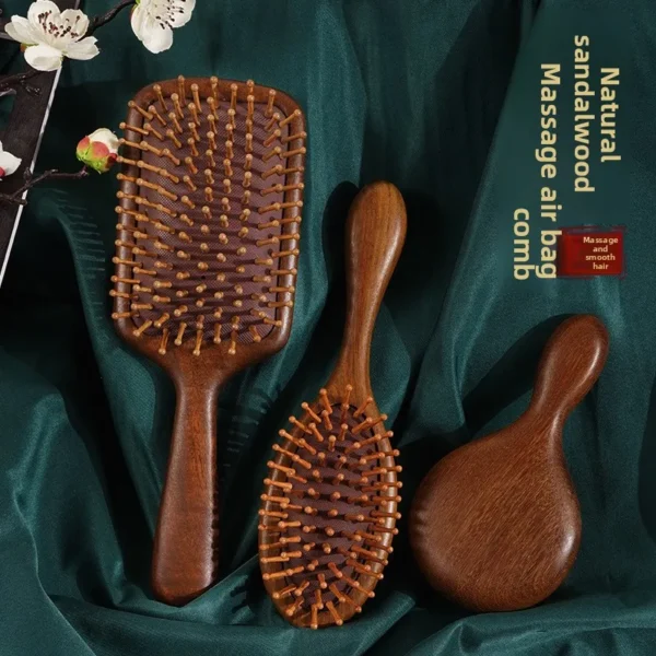 Brosse de massage du cuir chevelu