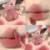 Porte-clés ours mignon, gloss à lèvres