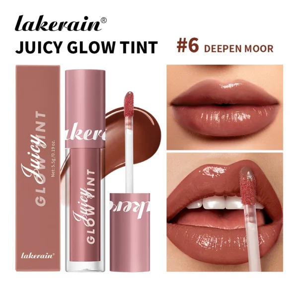 Rouge à lèvres effet miroir, brillance longue tenue