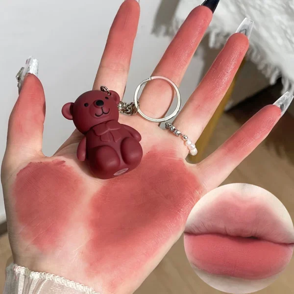 Glosse à lèvres liquide mat effet boue