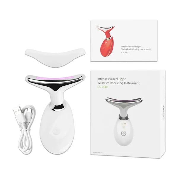 Appareil de massage facial à microcourants EMS