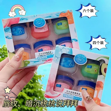 Ensemble de baumes à lèvres Vaseline hydratants