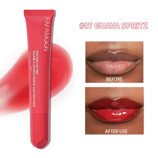 Gloss rouge à lèvres hydratant transparent