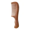Peigne ancien en bois de santal et acajou