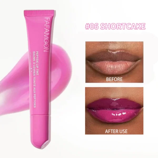 Gloss rouge à lèvres hydratant transparent