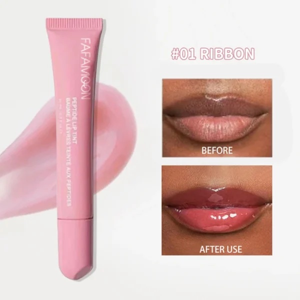 Gloss rouge à lèvres hydratant transparent