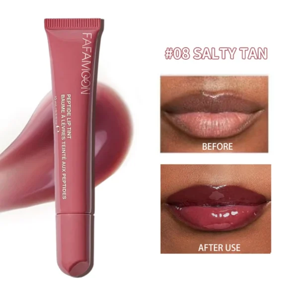 Gloss rouge à lèvres hydratant transparent