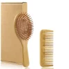 Ensemble brosse et peigne en bambou