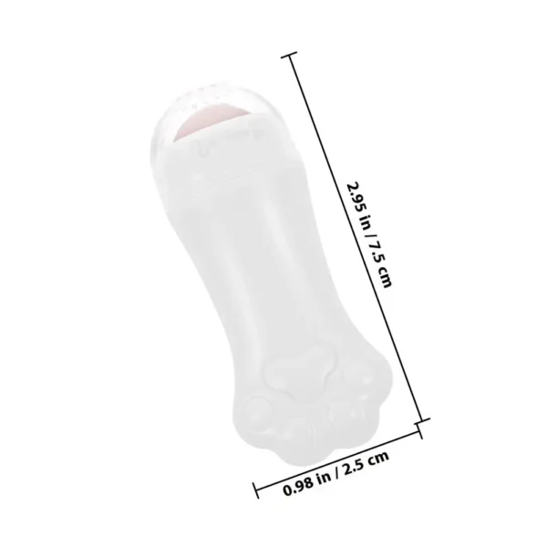 Rouleaux de massage facial en patte de chat