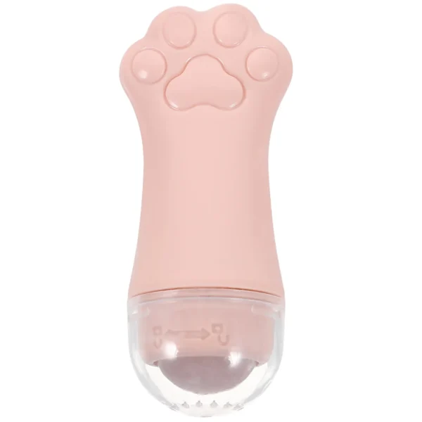 Rouleau de massage facial en forme de patte de chat