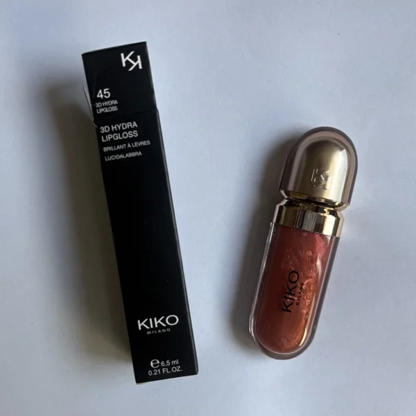 KIKO 3D Liquid Lip Glaze Gloss Transparent