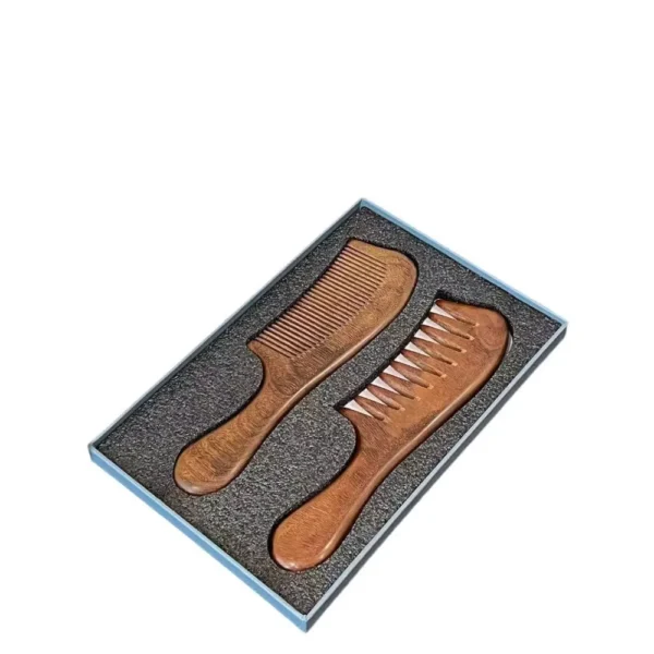 Peigne en bois naturel New Natural Labor antistatique