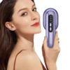 Brosse à cheveux violette à massage de soin