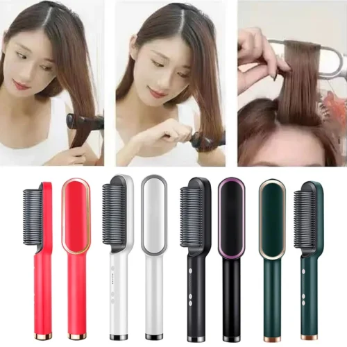 Brosse à cheveux, fer à friser électrique