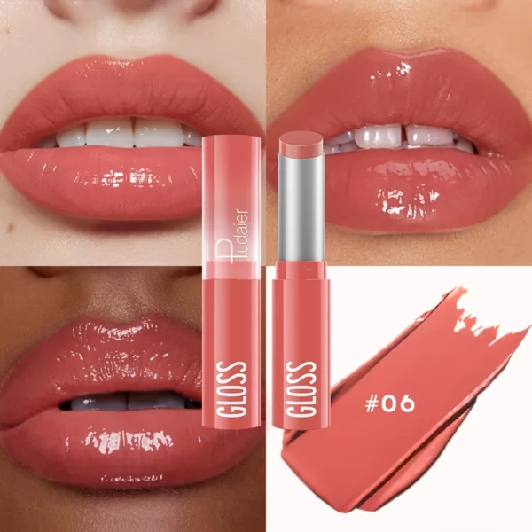 Rouge à lèvres waterproof avec effet miroir