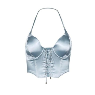 Corset Bustier Bleu
