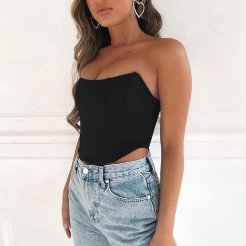 Bustier Femme Sans Bretelles