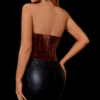 Bustier sans bretelle