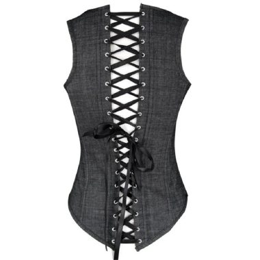 Corset Vintage <br> Gris Femme