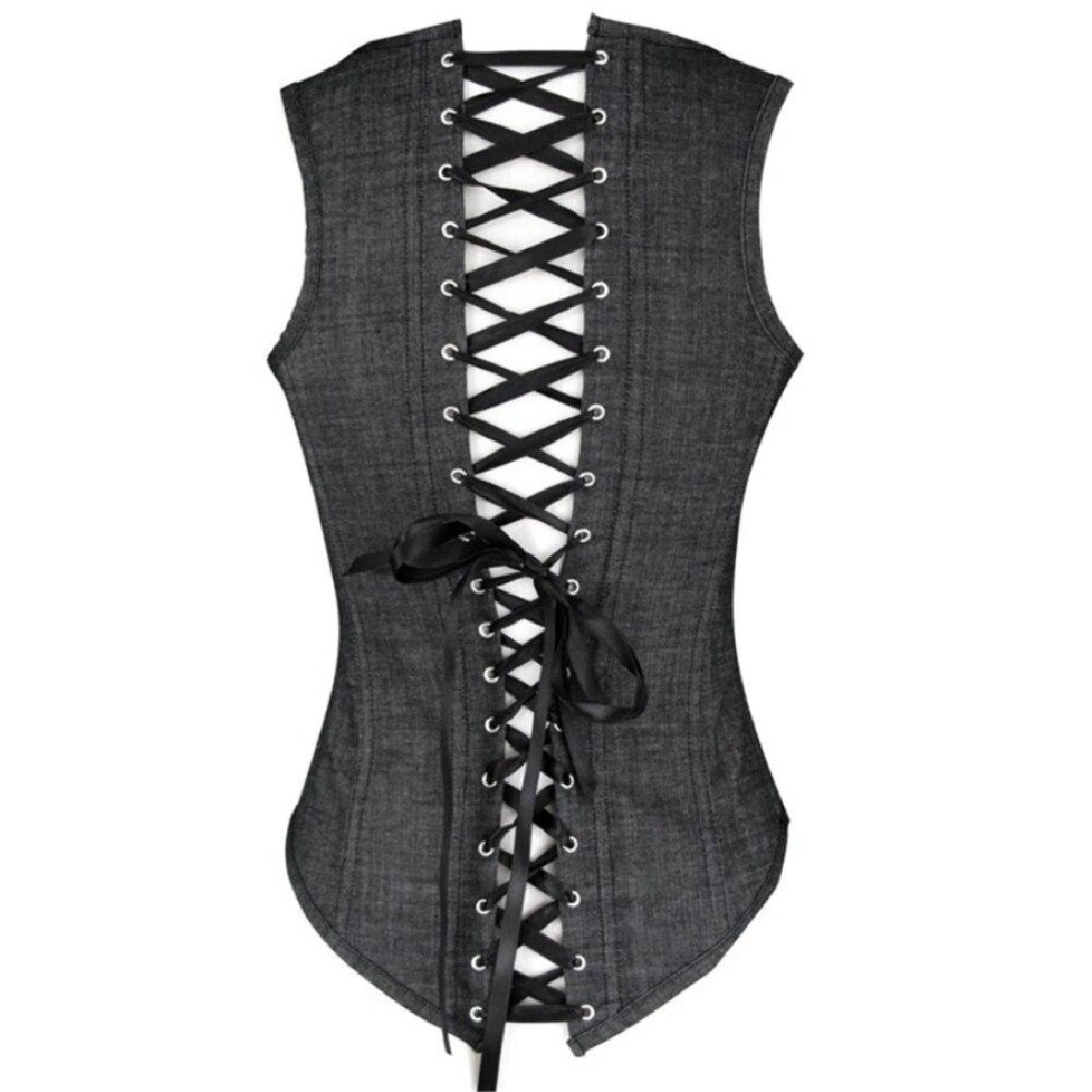 Corset Vintage <br> Gris Femme