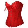 Corset Ancien <br> à Lacet rouge