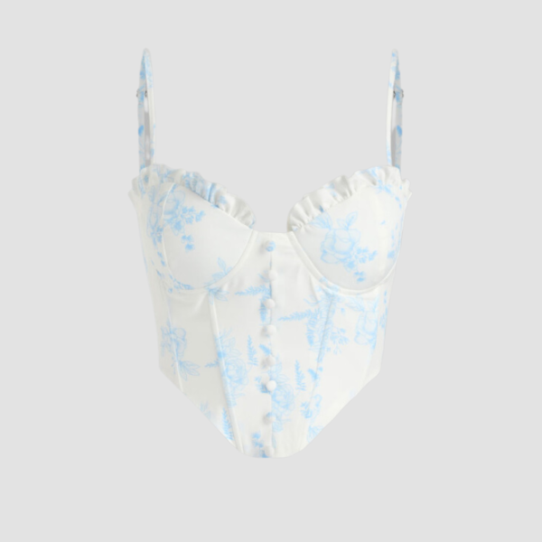 Corset Blanc Femme