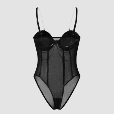 Corset Femme Body Noir
