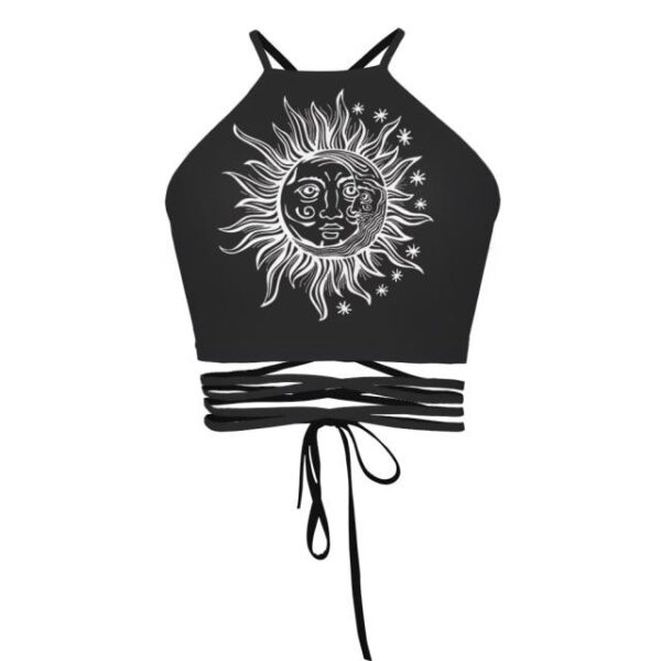 Corset Bustier blanc et noir
