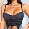 Bustier Corset Court