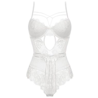 Corset Dentelle <br> Bustier Blanc