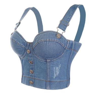 Corset Bustier en jean