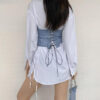 Corset Bustier Avec Lacet