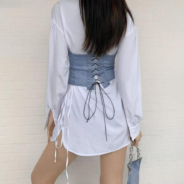 Corset Bustier Avec Lacet