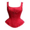 Vintage Bustier <br> Corset Tops rouge