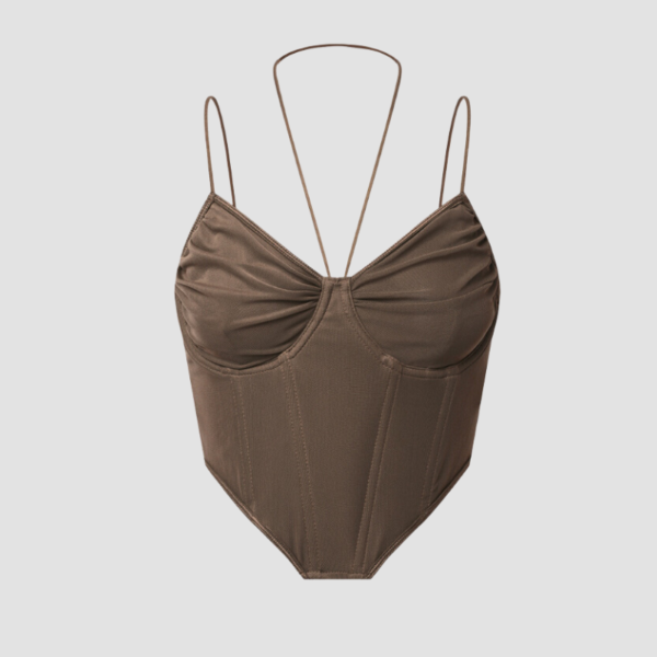 Corset Marron