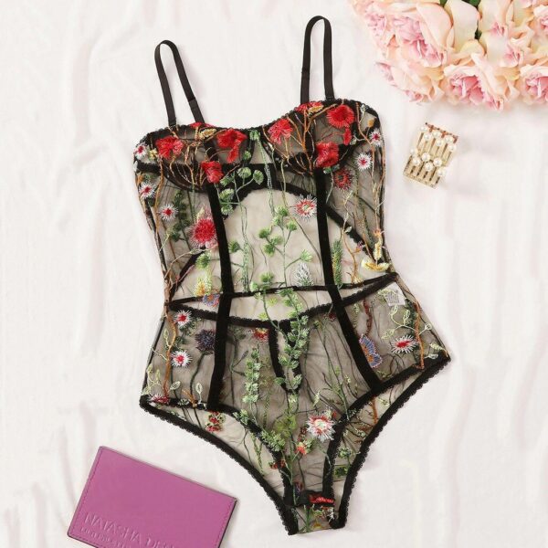 Corset Dentelle <br> Fleuri