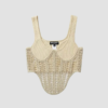 Corset Femme Crochet