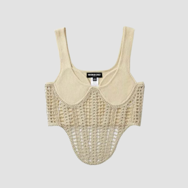 Corset Femme Crochet