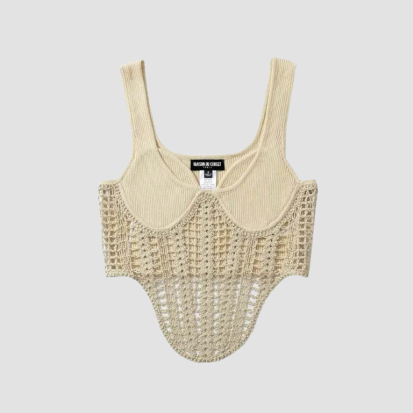Corset Femme Crochet