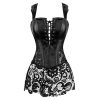 corset-en-cuir-a-dentelle.jpg Corset Dentelle <br> Cuir