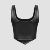 Corset Cuir Noir