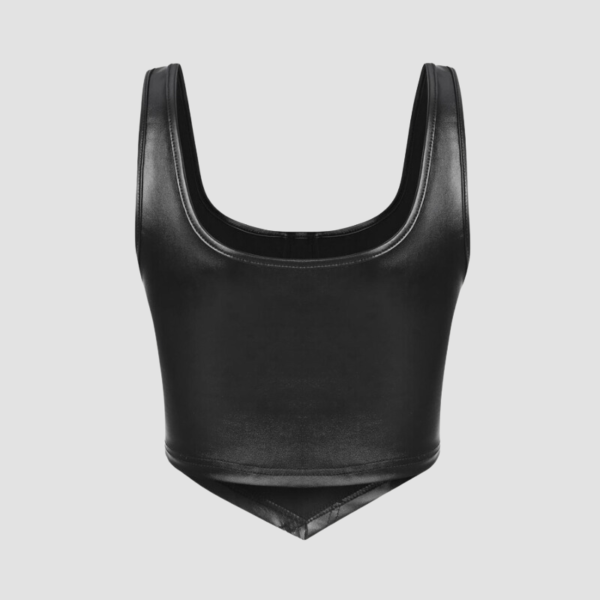 Corset Cuir Noir
