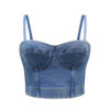 Corset Femme en Jean